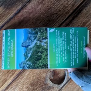 North Shore of Vancouver trails map